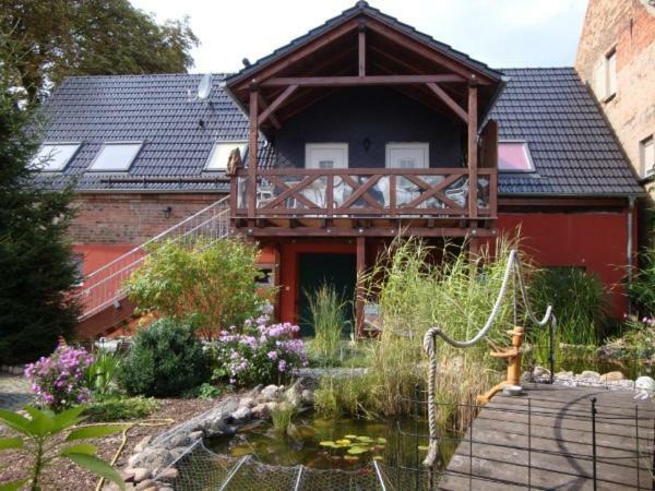Urlaubsscheune Niedergorsdorf Exterior foto